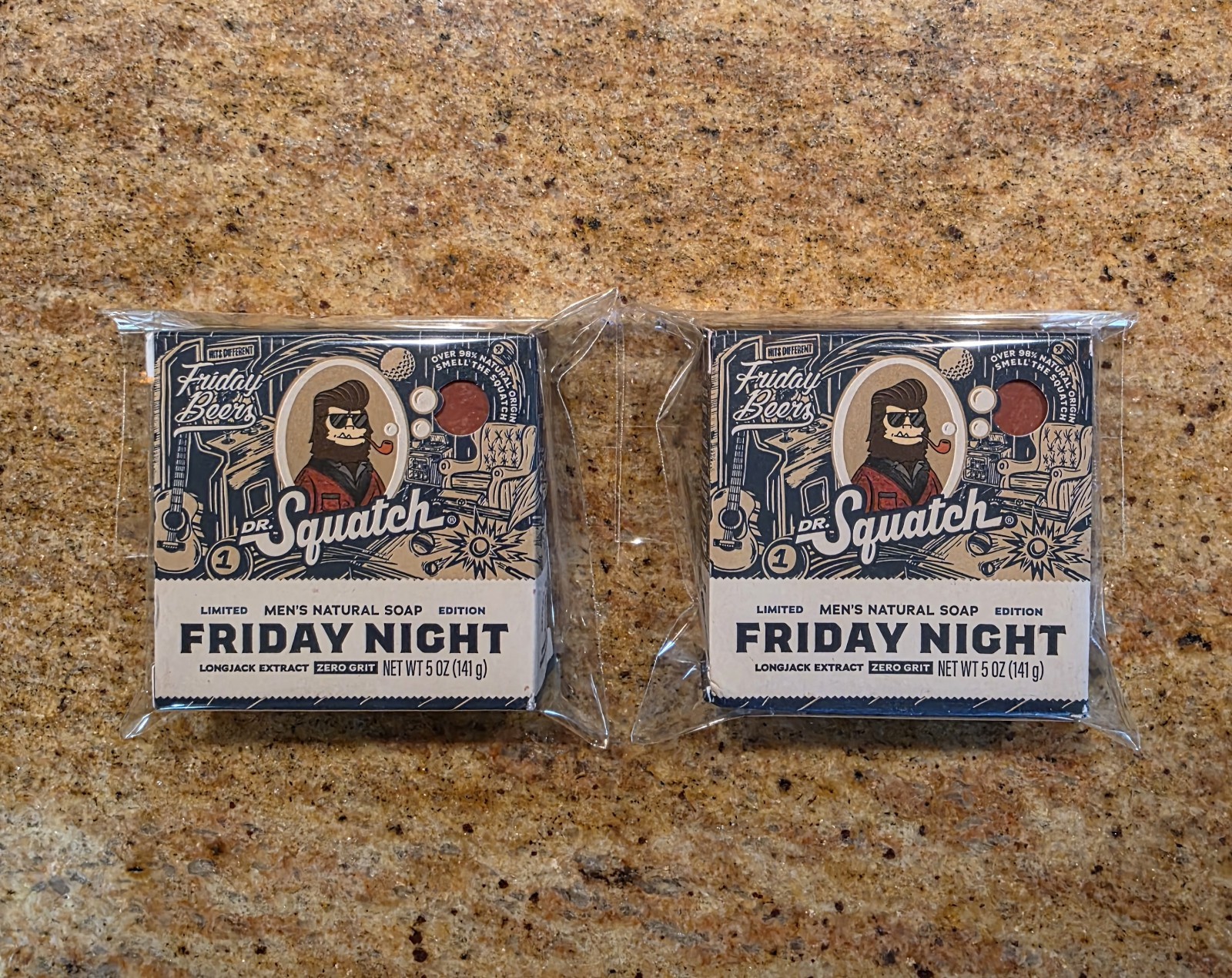 🧼Dr. Squatch Friday Night 5oz Soap Bar Online Exclusive (2 Pack)🧼