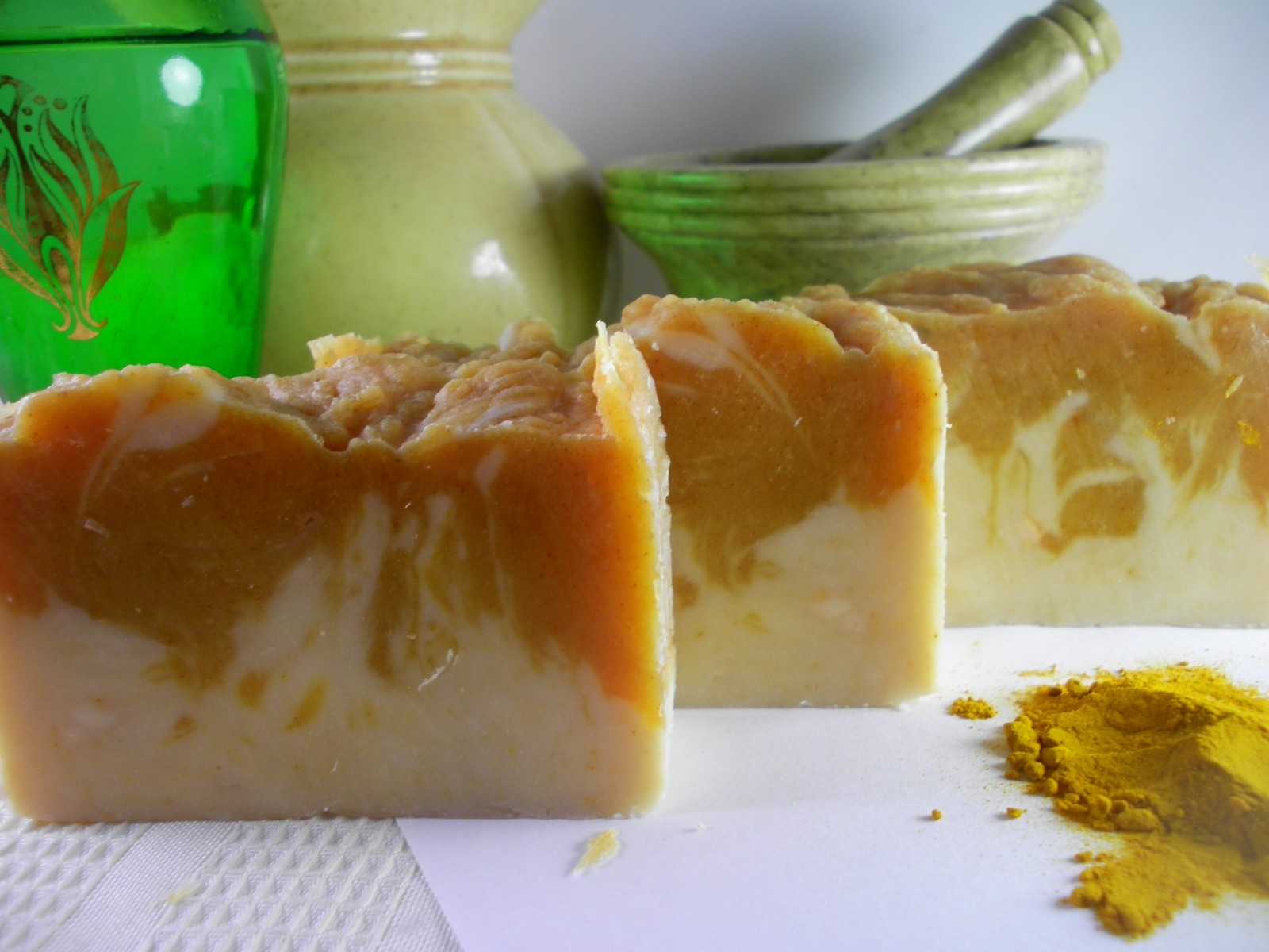 Herbal Goat Milk Soaps, Essentials and Herbs, Handmade