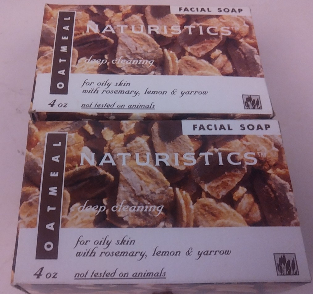 Naturistics Facial Soap/Facial Scrub Bars – New (Lot Of 7) -Discontinued Product