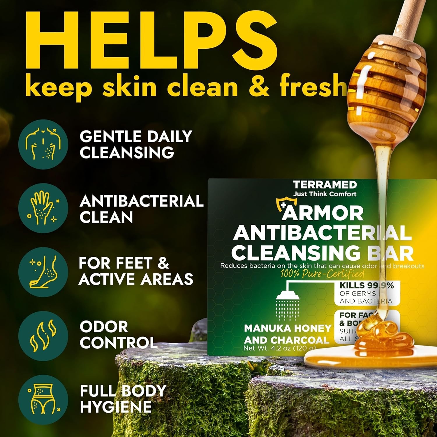 Antibacterial Soap Antibacterial Hand Soap for All Skin Types | Pack of 2