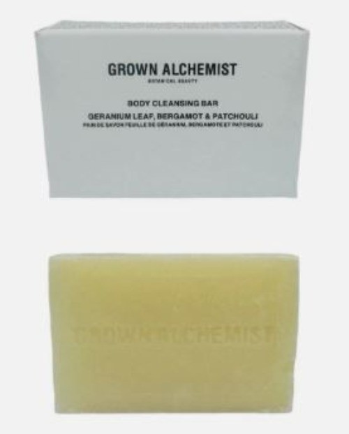 Grown Alchemist Body Cleansing Bar Geranium Leaf Bergamot Patchouli Lot of 2 NEW