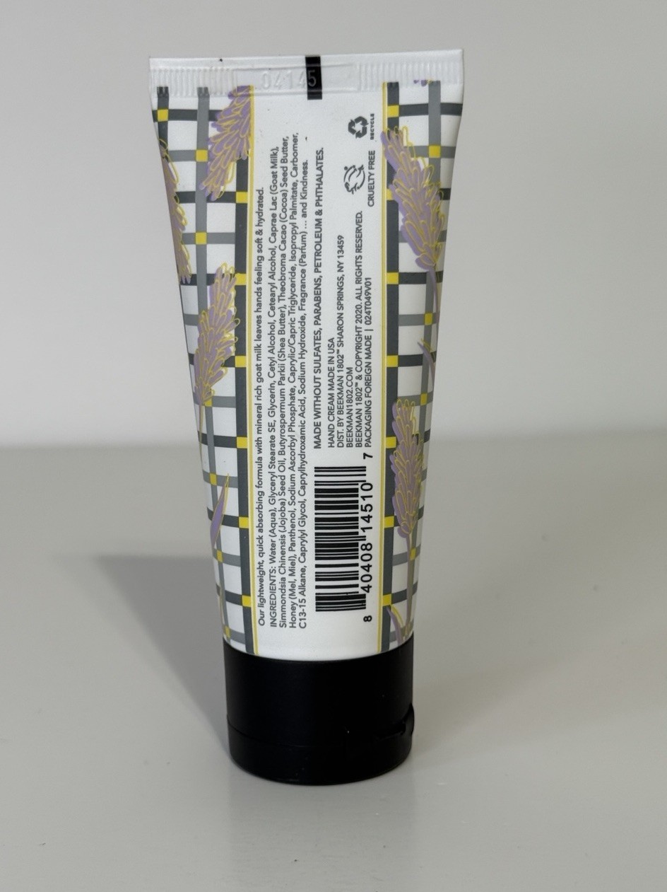 Beekman 1802 – Lavender & Coconut Cream Goat Milk Hand Cream Set 2 oz Each