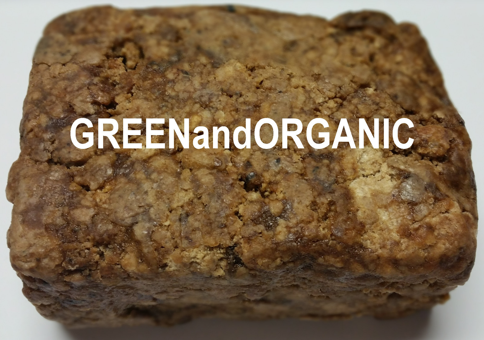 RAW AFRICAN BLACK SOAP ORGANIC FROM GHANA PREMIUM QUALITY 16 oz. 1 POUND