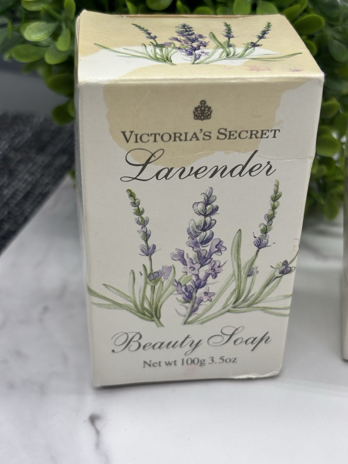 2 Vintage Victorias Secret Beauty Soaps Lavender & Jasmine READ