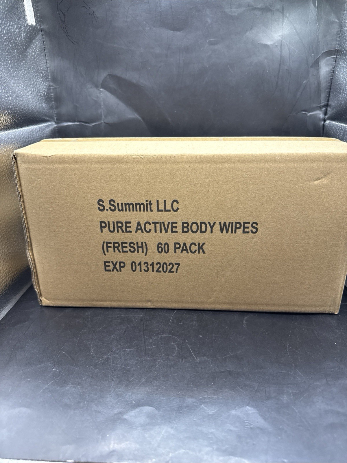 Pure Active Shower/Body Wipes 60 Ind. Wrapped Personal Hygiene Exp 01/31/2027