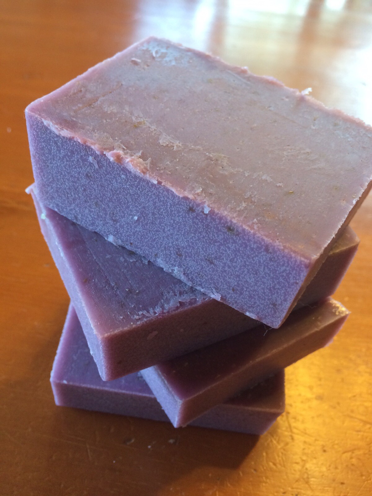 Hand Crafted Soap 3 Bars Organic Vegan Natural Olive And Coconut Oil With Shea