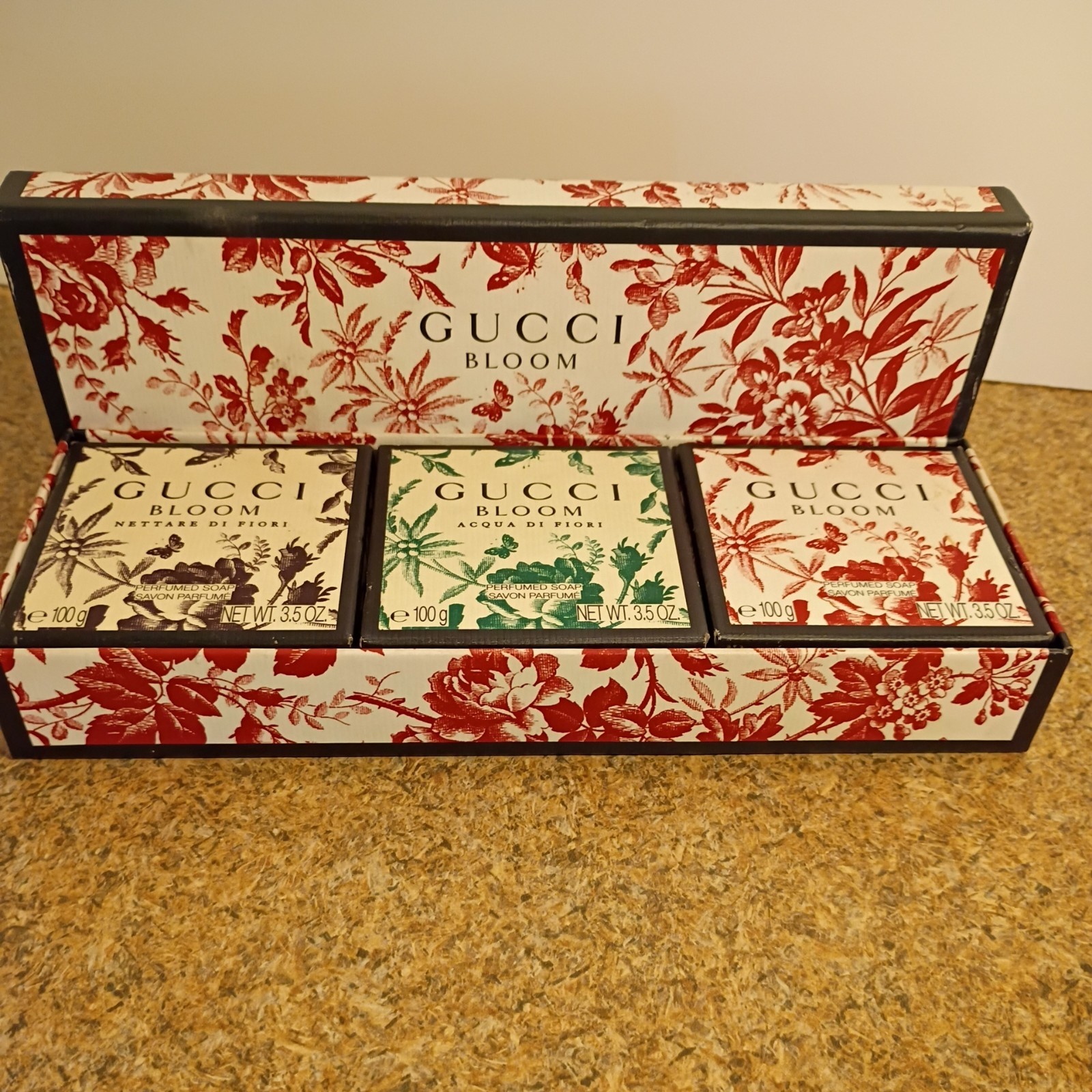 Gucci Bloom Perfumed Soap Set 3 x 100g