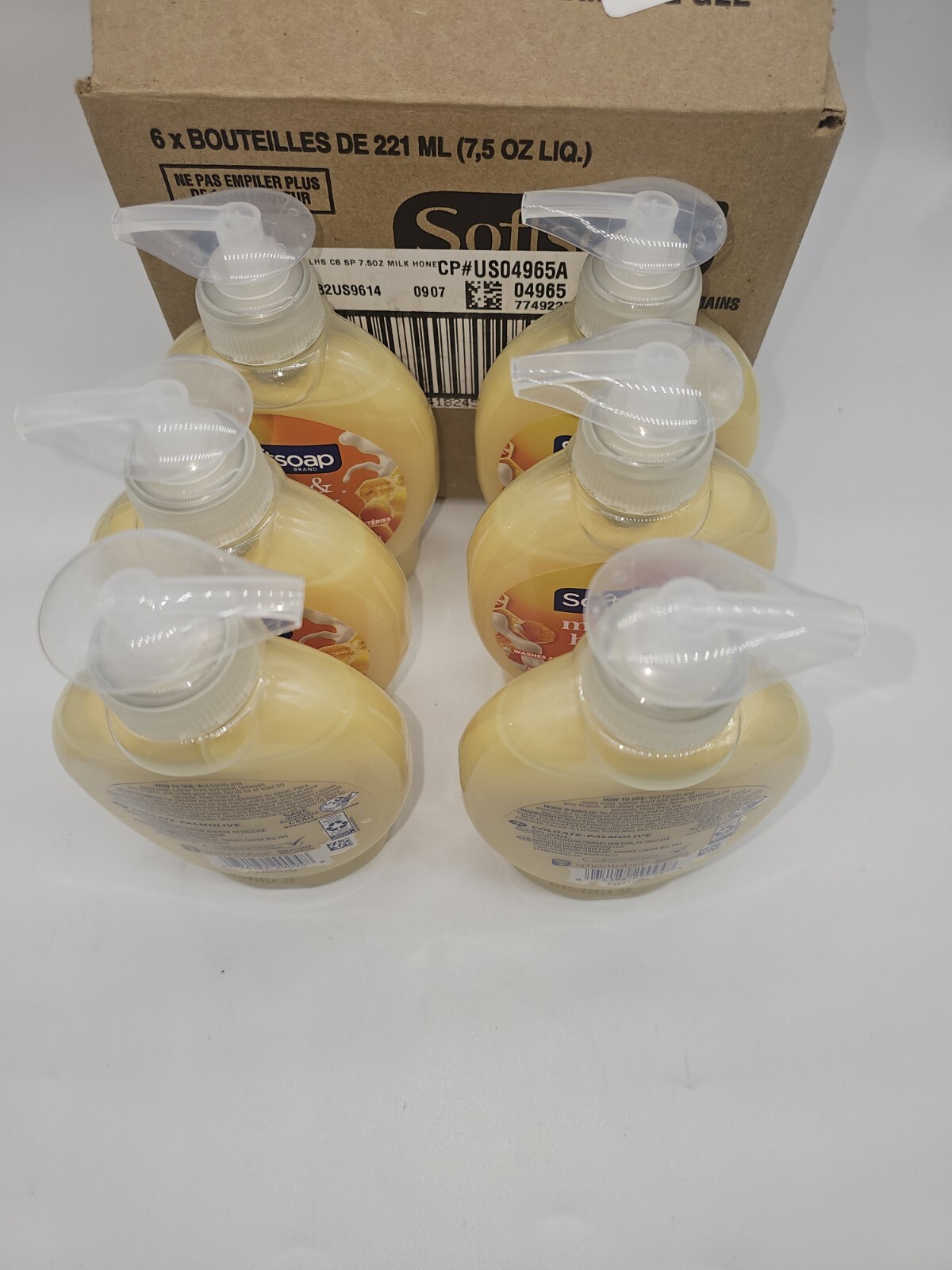 Softsoap Milk & Honey Moisturizing Hand Soap – 6 Pack 7.5 oz Bottles