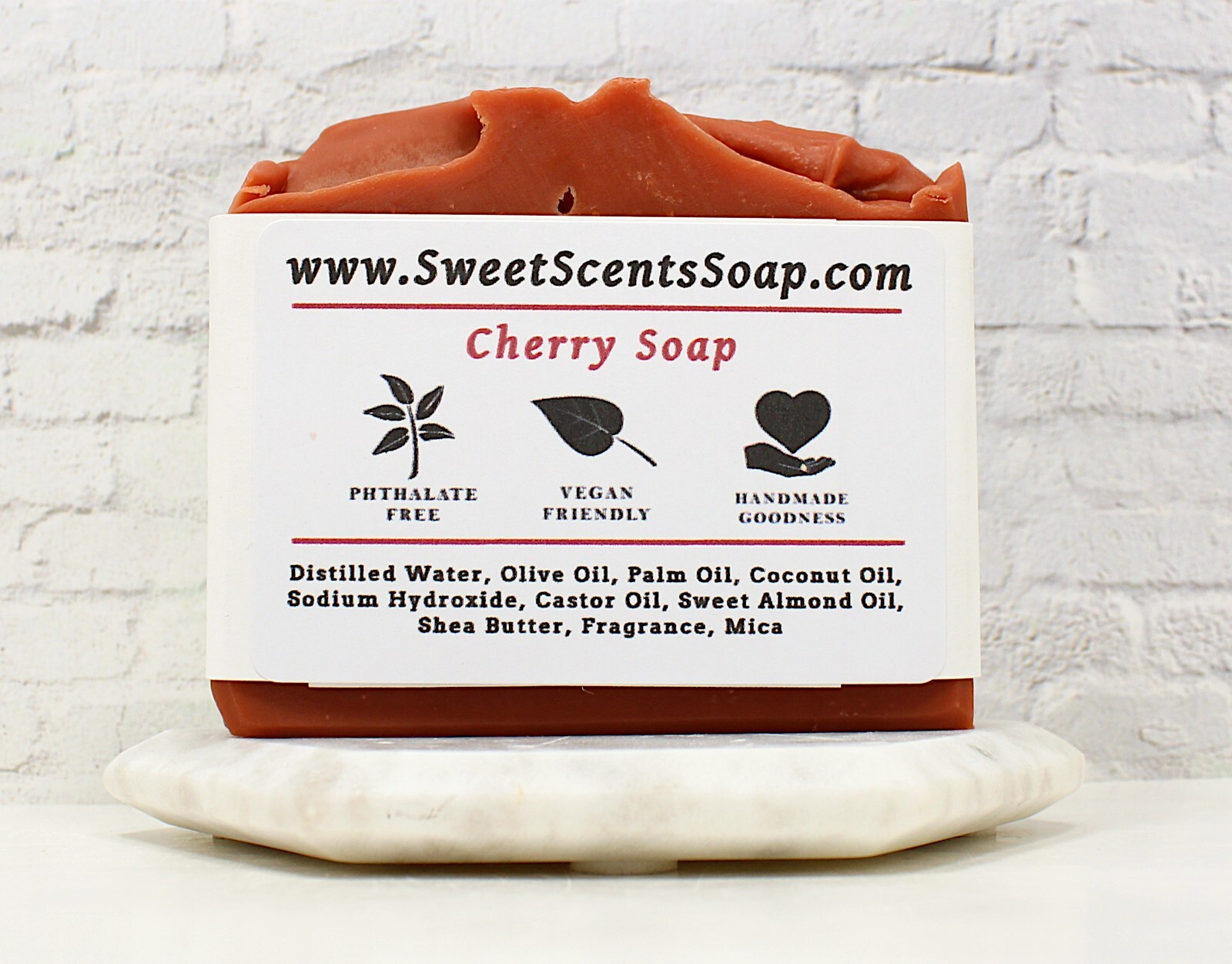 Cherry Soap – Handmade, Cold Process, Scented Soap