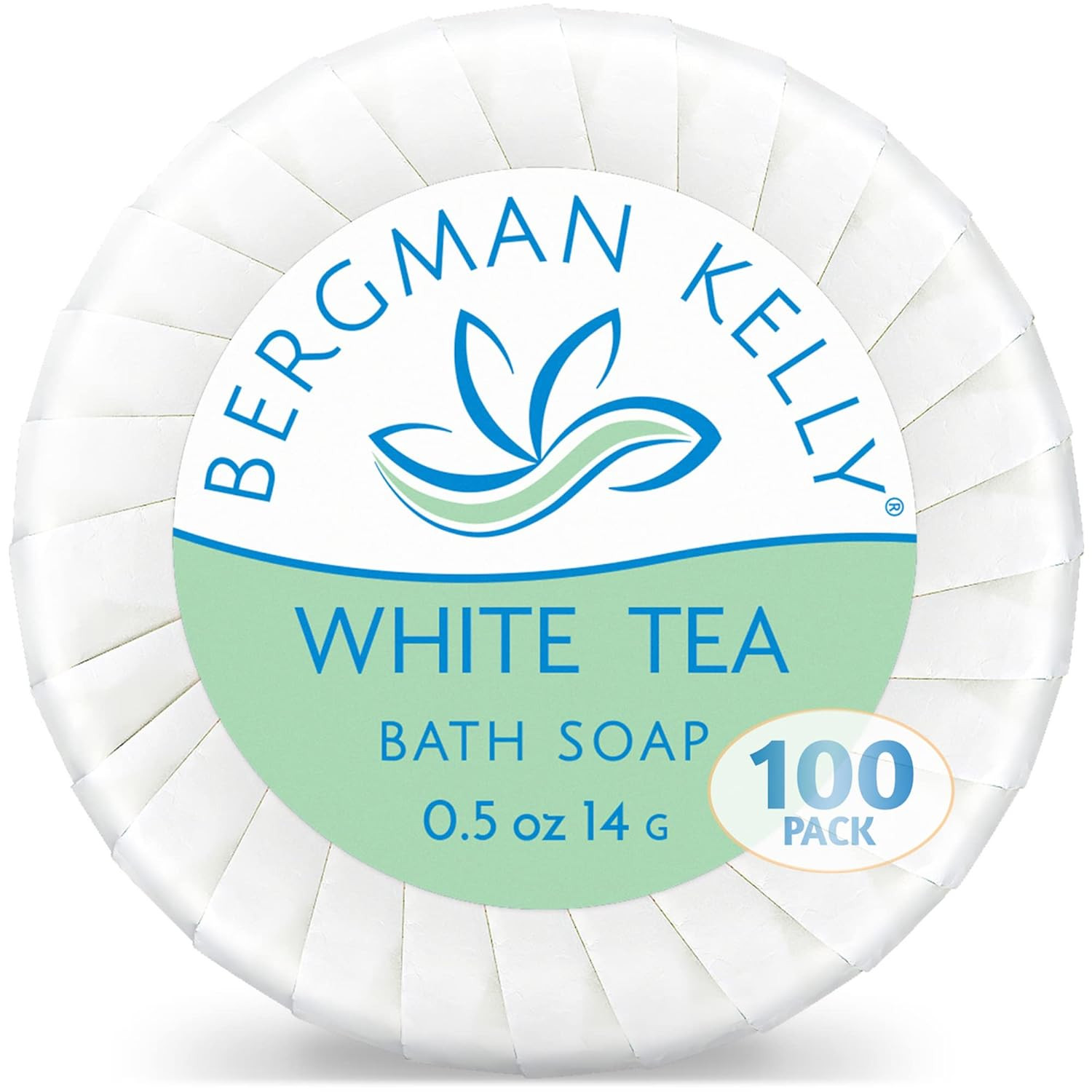 – Hotel Soap Bars – White Tea, 0.5 Oz, 100 PK – Travel Size Luxury Bulk Amenitie