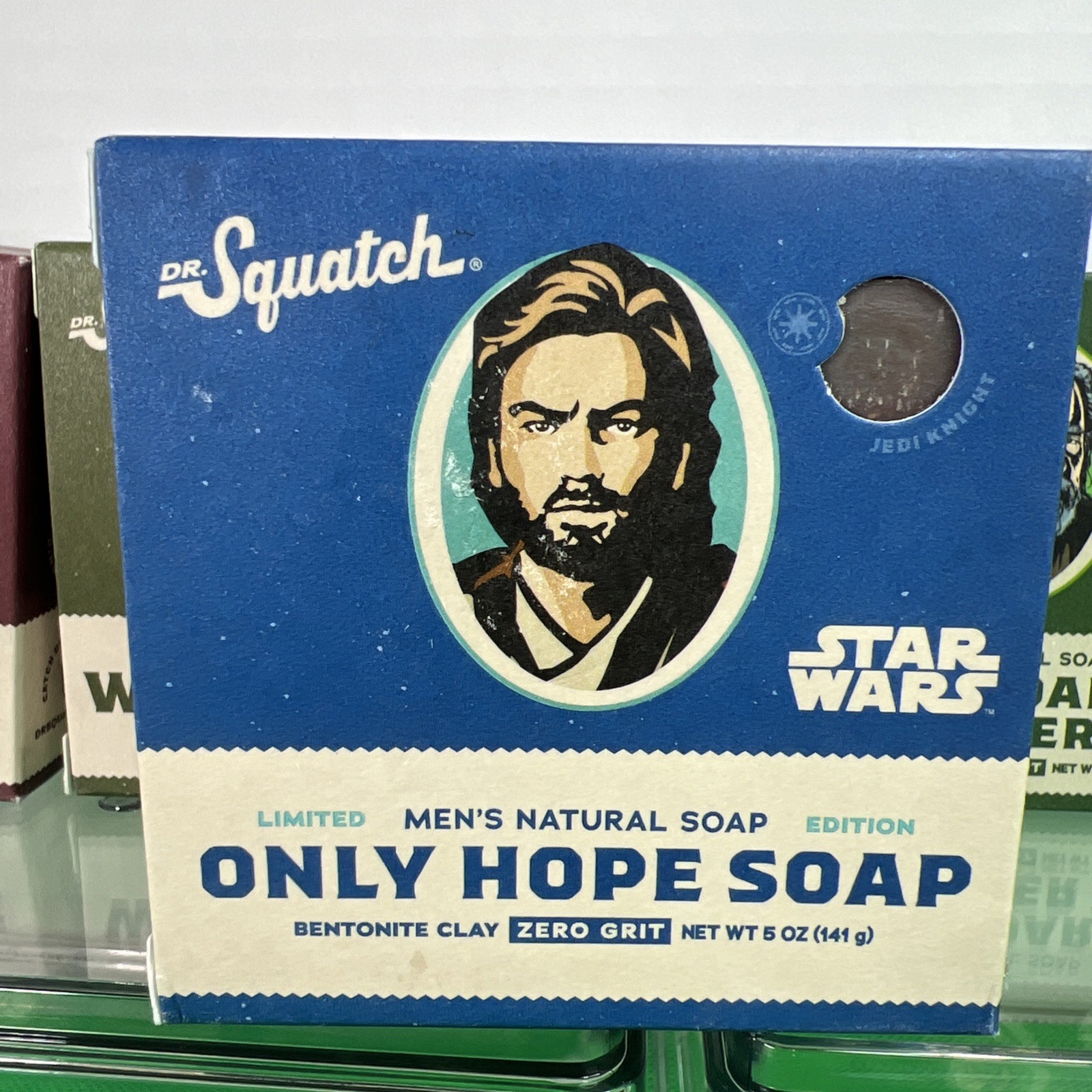 DR. Squatch Limited Edition Star Wars Soap, Zero & Heavy Grit (5Bars) 5 OZ Bars