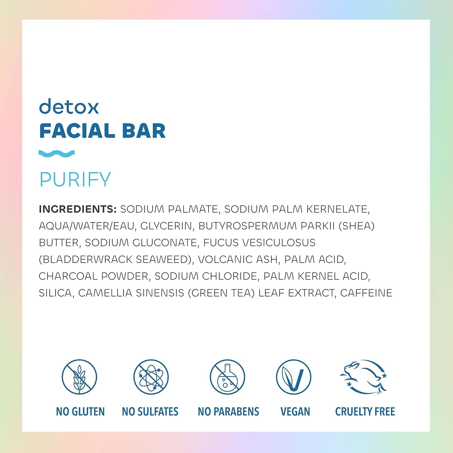 Exfoliating Purify Facial Bar Soap, 3.75 oz – Sustainably Harvested Ingredients