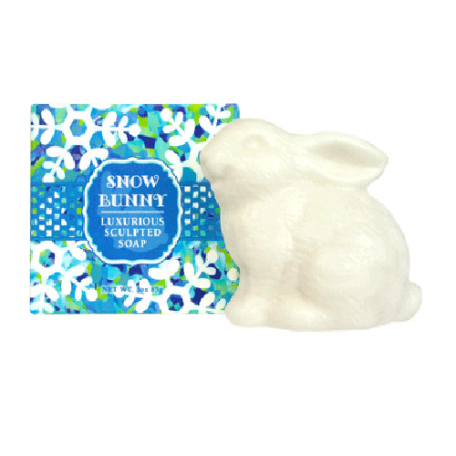 Greenwich Bay 3oz Sculpted Soap, Snow Bunny (R57B03)