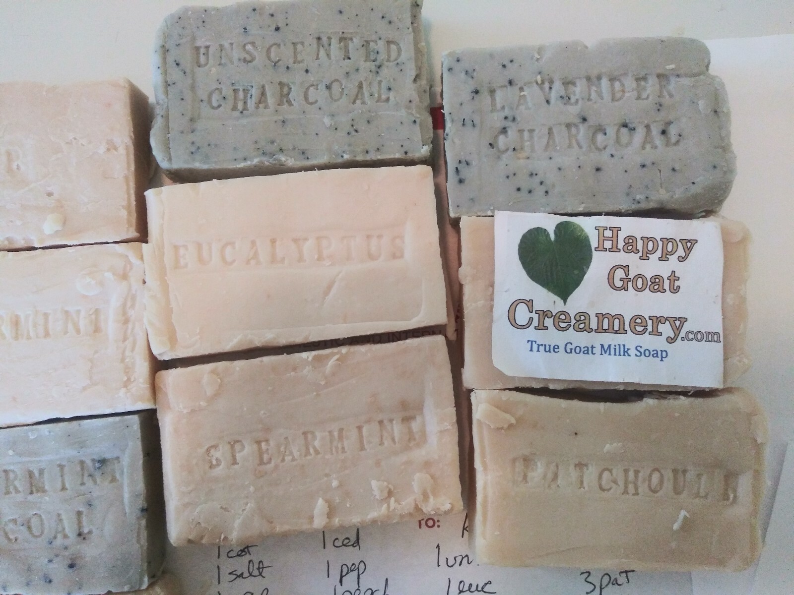 25 BARS VARIETY PACK RAW GOAT MILK SOAP PURE ESSENTIAL OILS CHEAP BULK WHOLESALE