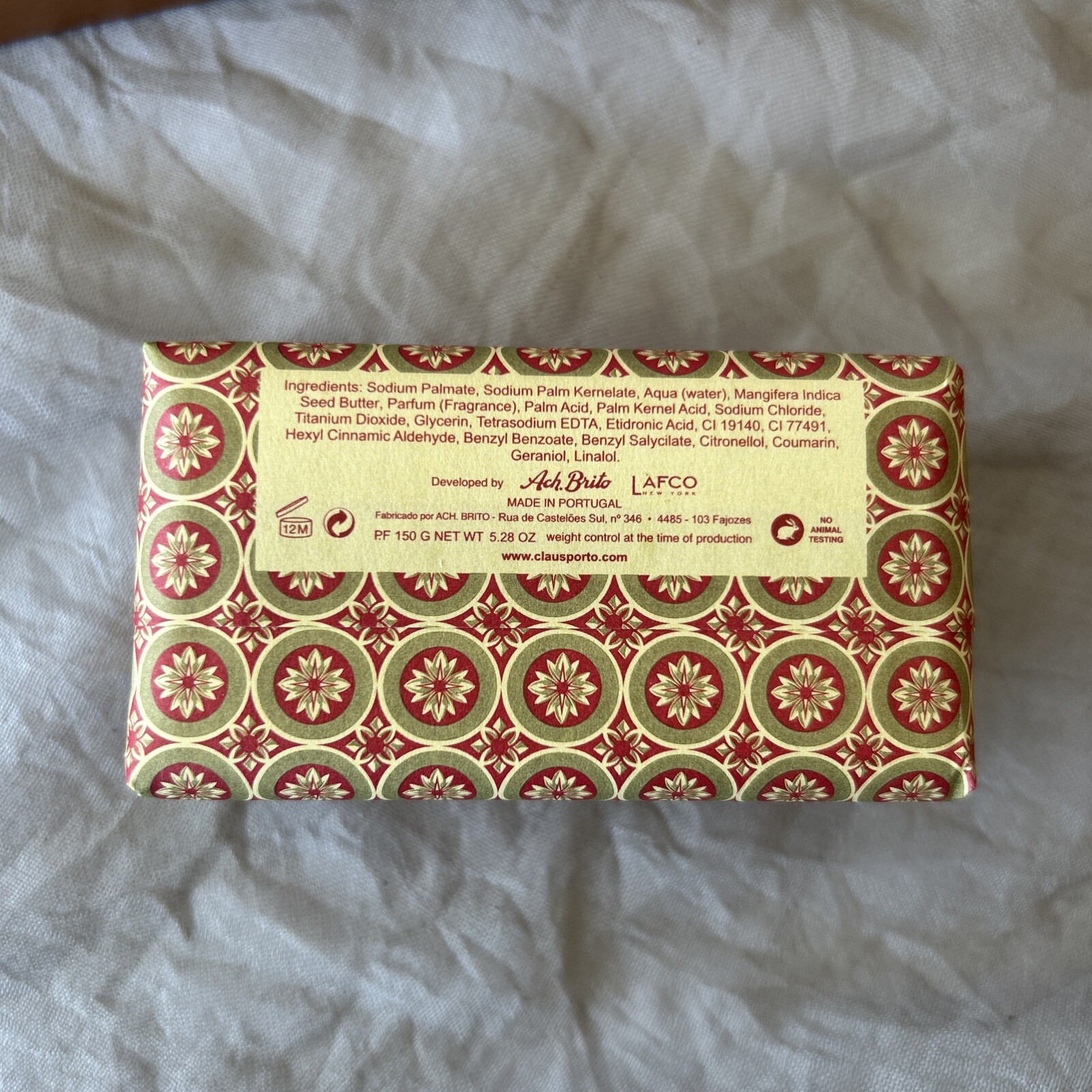 5 Claus Porto 1887 Portugal Fine Soap Collection New Gift Box Assorted Fragrance