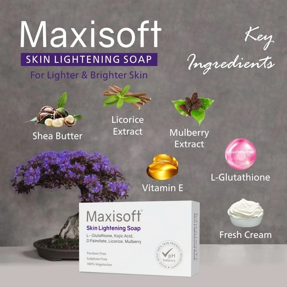 Maxisoft Skin Lightening Soap 75 gm f020
