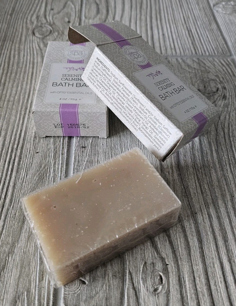 doTERRA SPA Serenity Calming Bath Bar Soap Essential Oils LOT Of 2