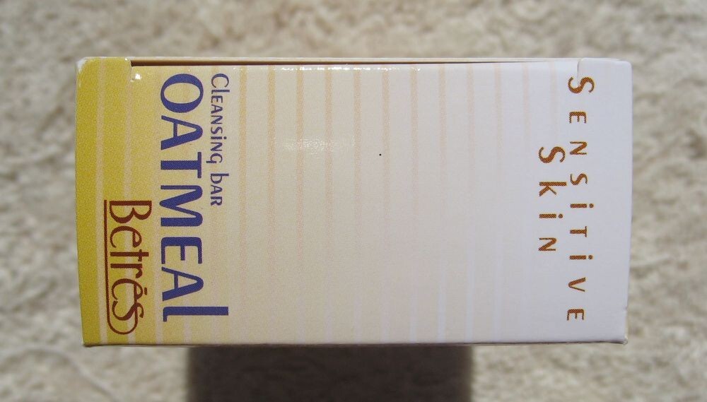 4X Betres Avena Oatmeal Bar Soap 3.5 oz 100g Sensitive Skin-USA Retail Box *New*