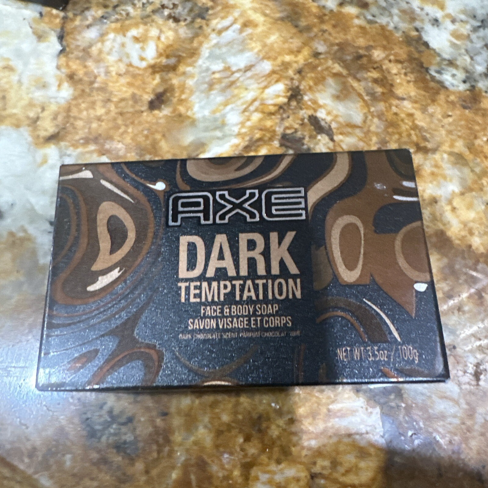 AXE DARK TEMPTATION FACE & BODY SOAP BARS 6 x 3.5 oz Ea Bar SEALED RARE 6 Pcs.