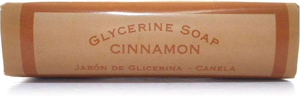 Glycerine Soap Cinnamon (3.35OZ) Murray Lanman bar soap Cinnamon