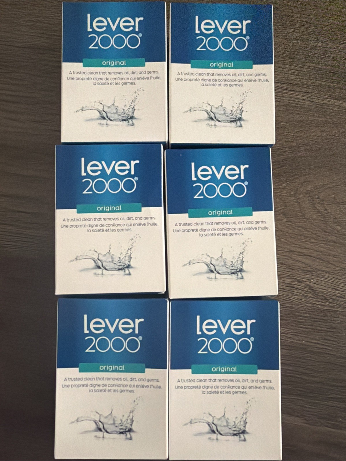 Lever 2000 Original Bar Soap Made In USA 3.75oz Bars New Discontinued 6 Pack
