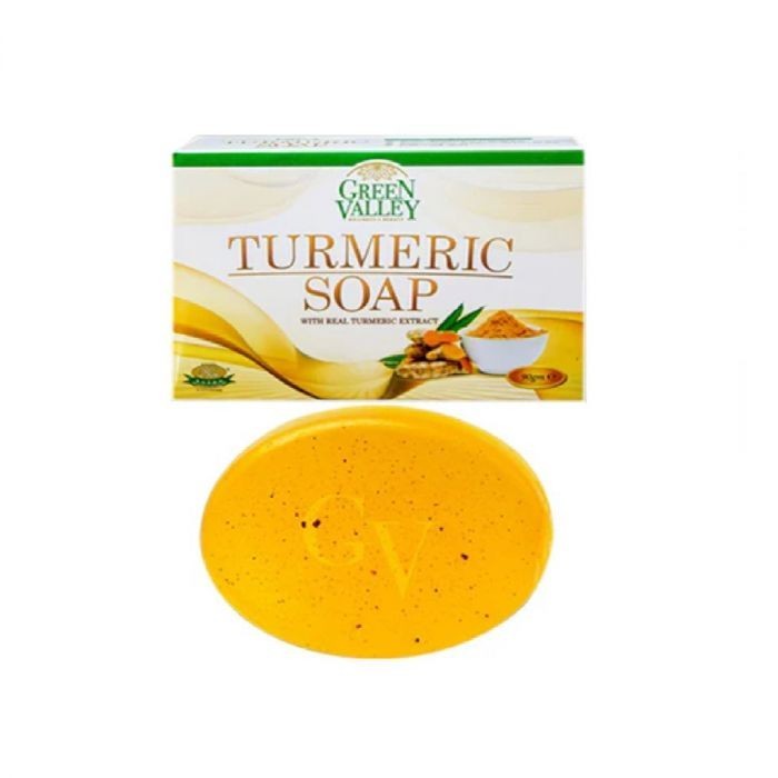 Green Valley Turmeric Soap (90gm0 – Free Shipping