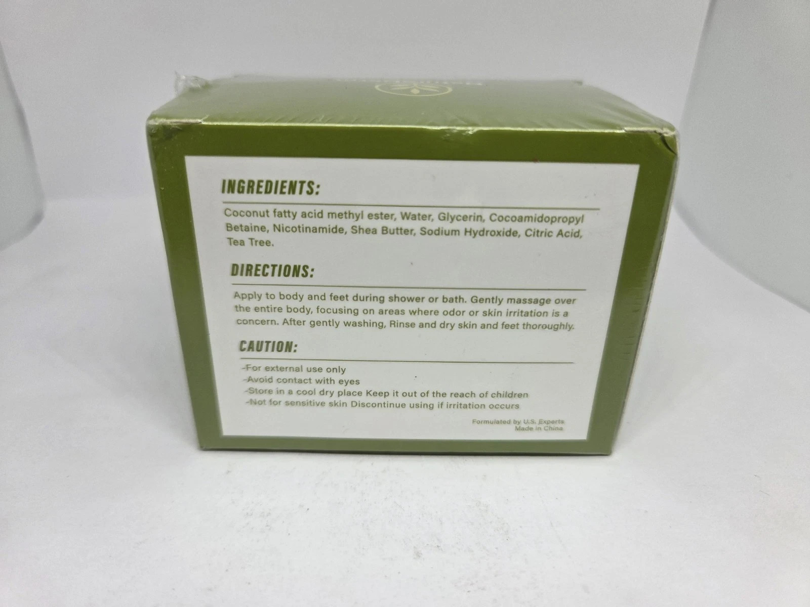 NaturaDerm TEA TREE OIL ANTIFUNGAL SOAP●2x100g -Pack of 4 (USA Stock) Free DEL