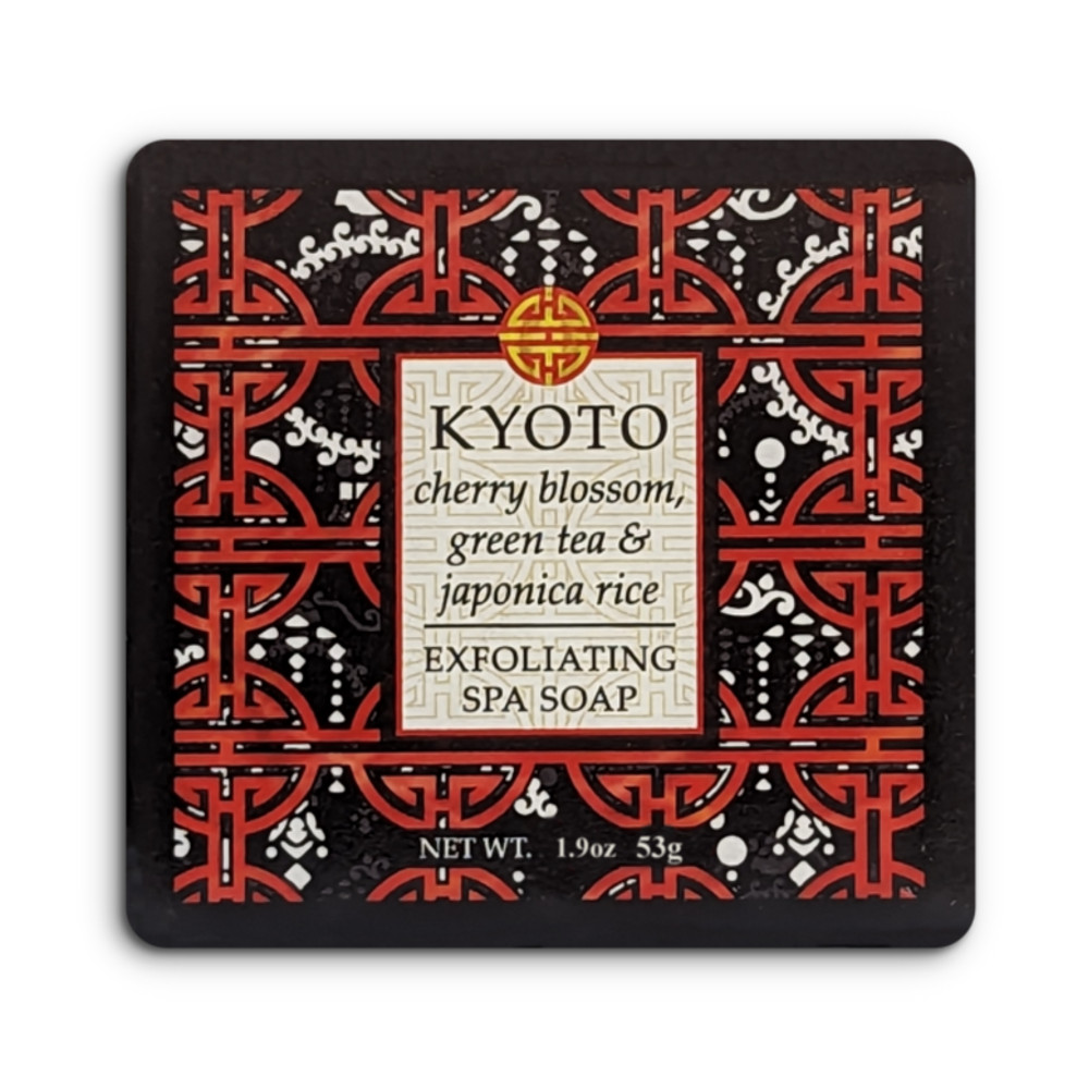 Greenwich Bay 1.9oz Soap, Kyoto – Set of 4 (R5H042)