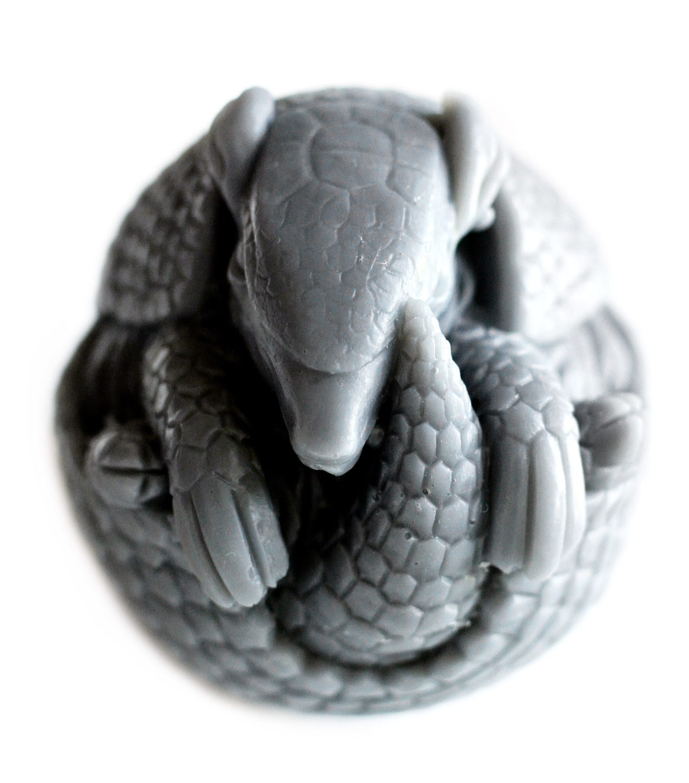 Armadillo Soap – Gray Brazilian Armadillo – Handmade Animal Soap Ball