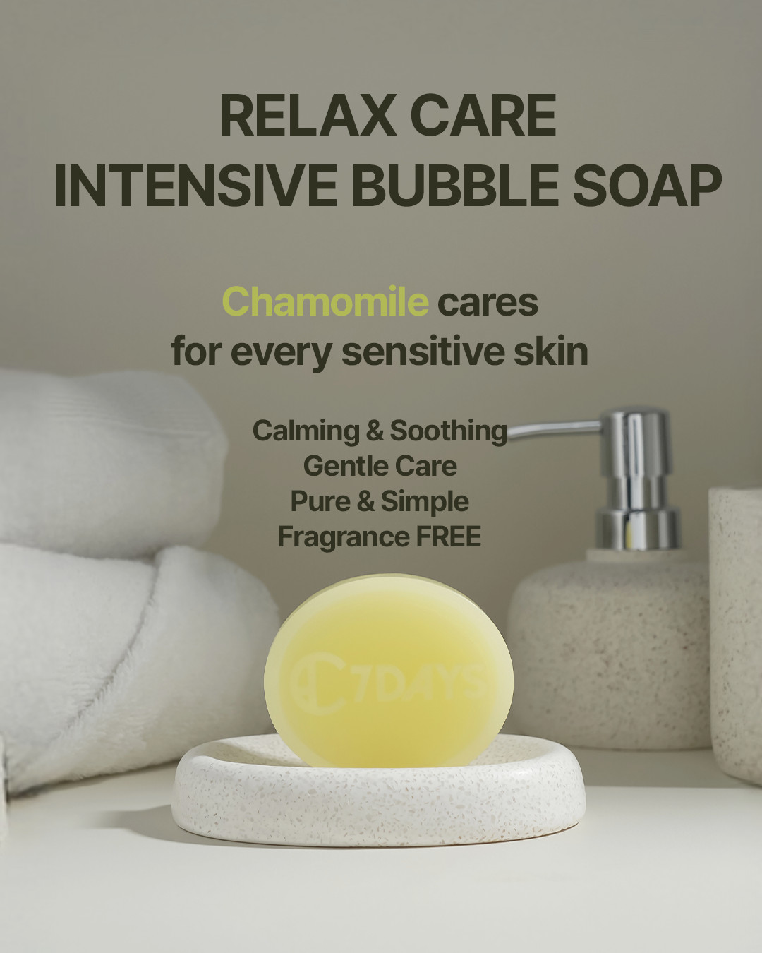 CDH7DAYS Handmade Soap, EWG Verified, Vegan Certified, Natural, Fragrance-Free