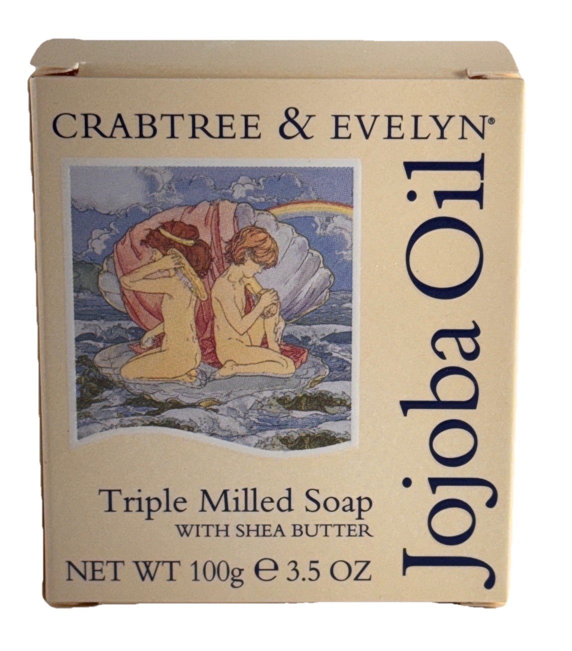 X2 Crabtree Evelyn Triple Milled Soap Jojoba Oil Shea Butter 3.5 OZ New & Rare!