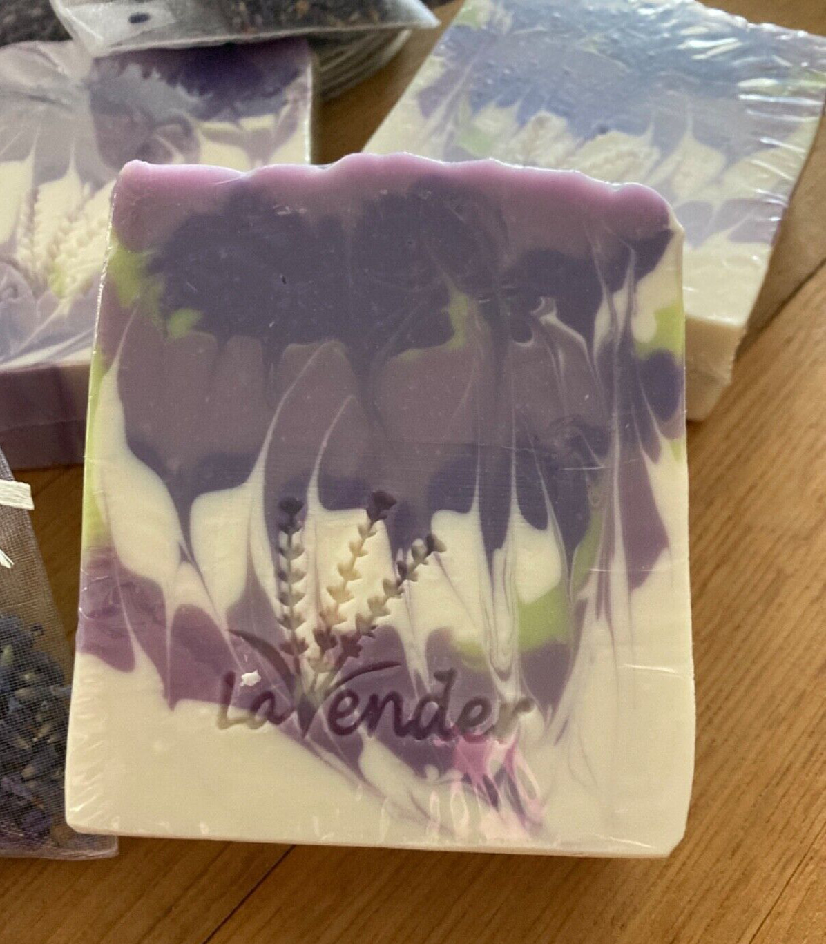 Homemade English Lavender Sage Hand, Body & Face Soap Bars – Lot 5