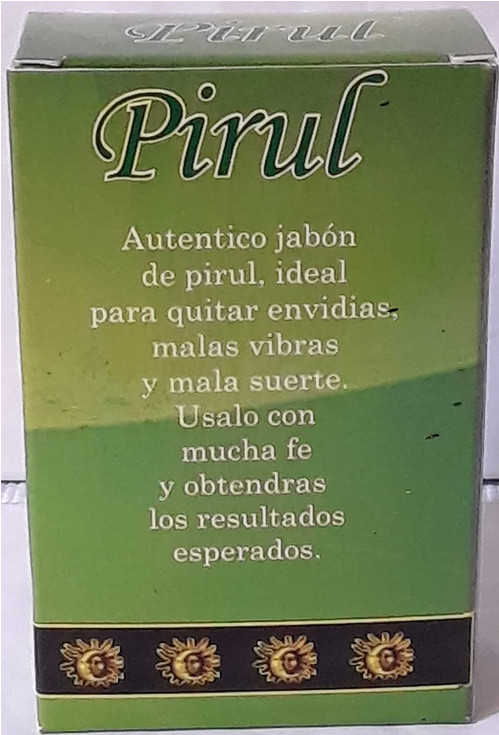 Jabón De PIRUL Soap-Against Envy / Bad Vibes / Bad Luck, Esoteric Product