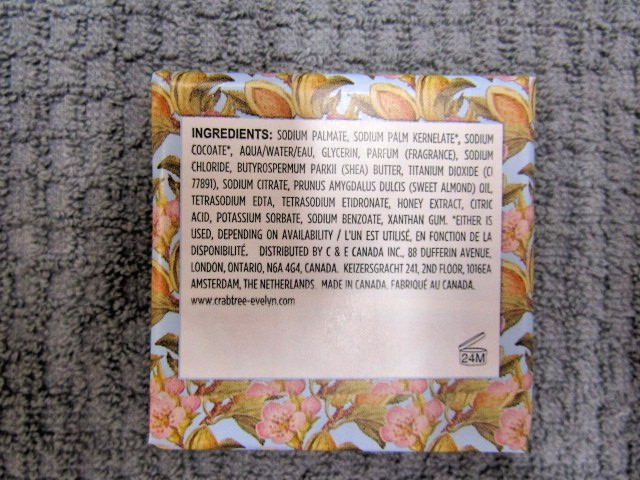 CRABTREE & EVELYN~~ALMOND & HONEY~~TRIPLE MILLED SOAP 3.5 OZ NIP 66