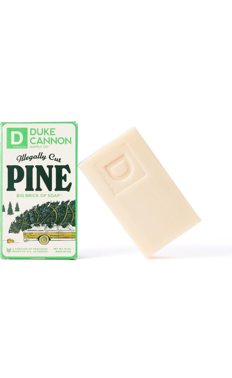 Duke Cannon Big Brick Of Soap Bar 4 Pack – Extra Large, Masculine Scents 10 Oz.