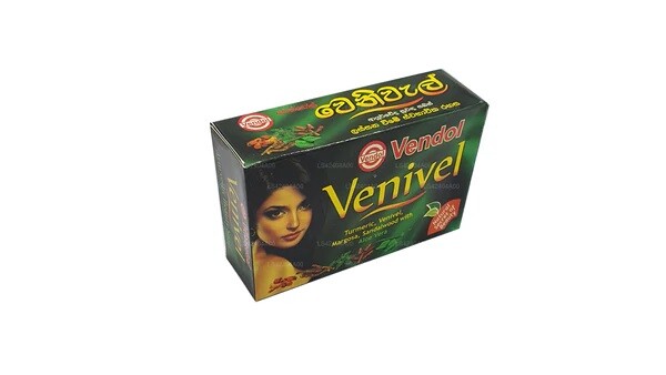 Vendol Venivel Soap 80g Natural Beauty Normal Skin Herbal Ayurvedic 100% PURE