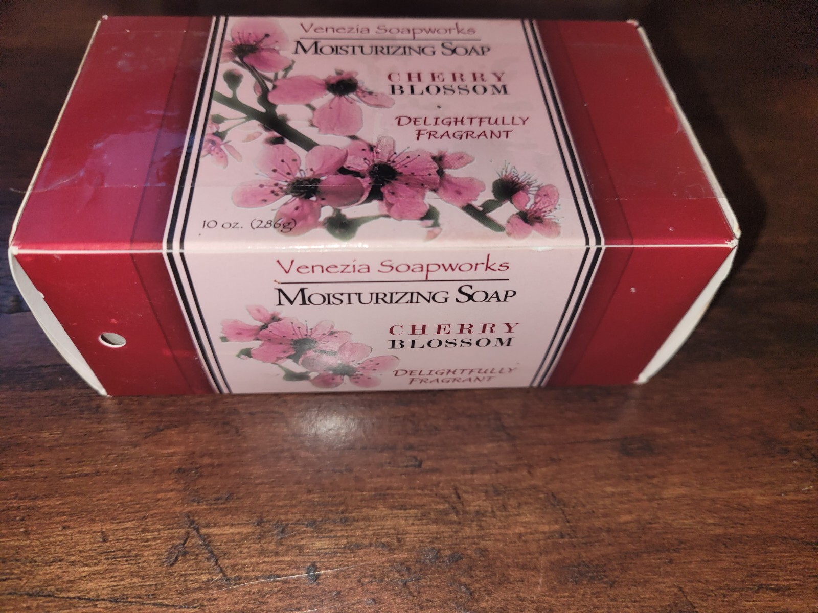 Cherry Blossom Scented Bar Soap Venezia Soapworks, Made In The USA! New In Box!
