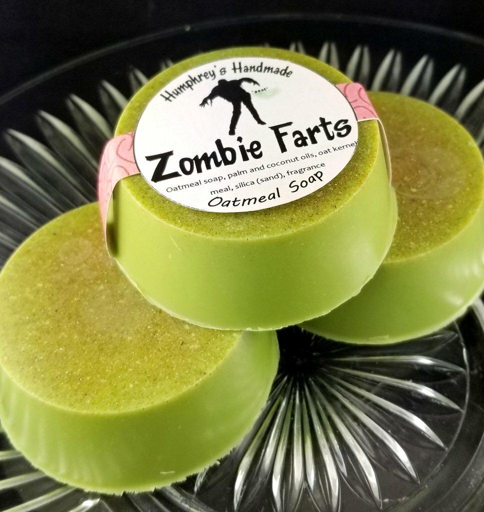 YOU CHOOSE SCENT Handmade Oatmeal Soap Puck, Exfoliating Moisturizing Mechanics