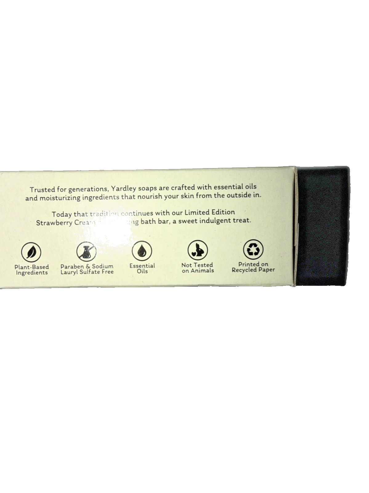 (12) Yardley London Limited Edition STRAWBERRY CREAM Bath Bar 4.0 lIMITED EDITIO