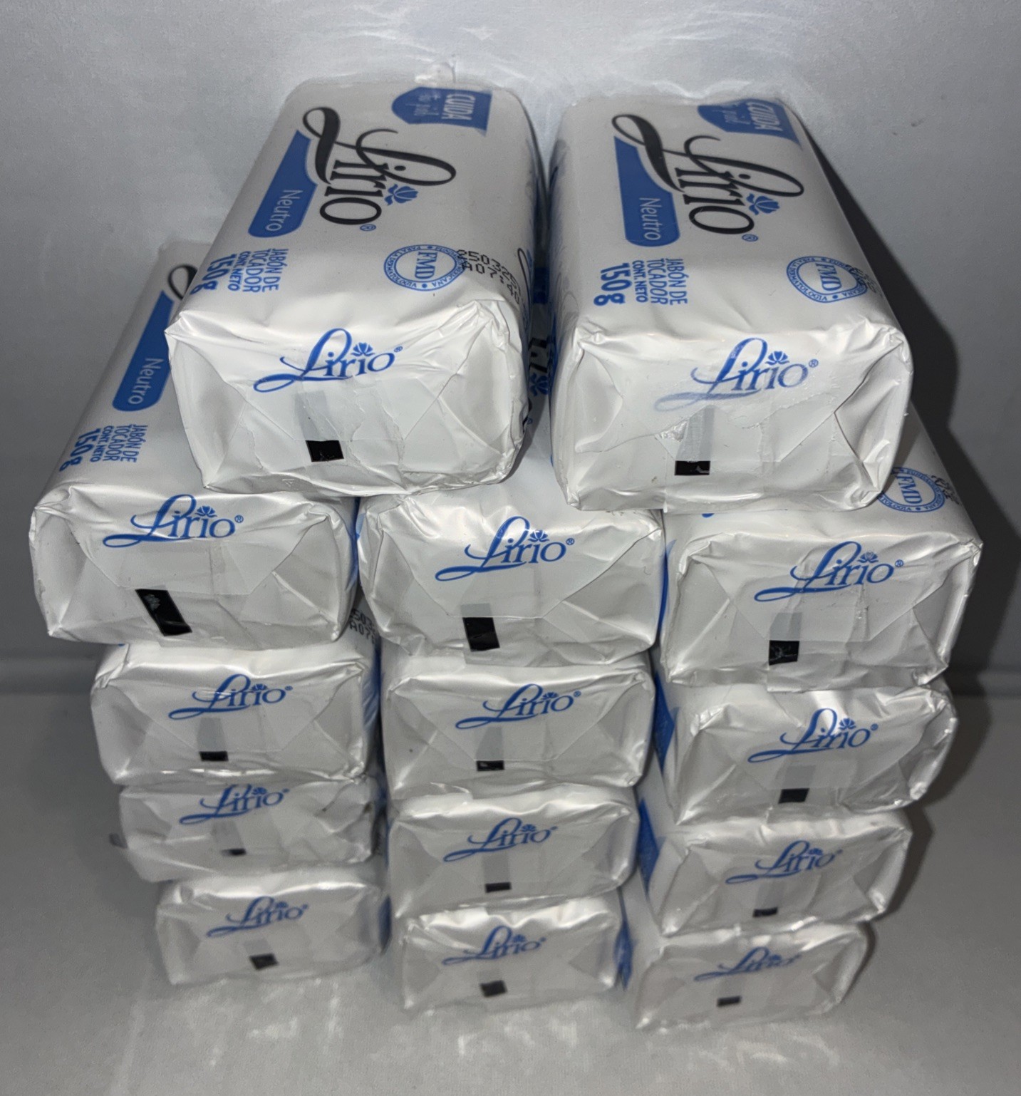 Lot Of 14-Lirio Neutro Neutral Bar Soap – 5.29 oz