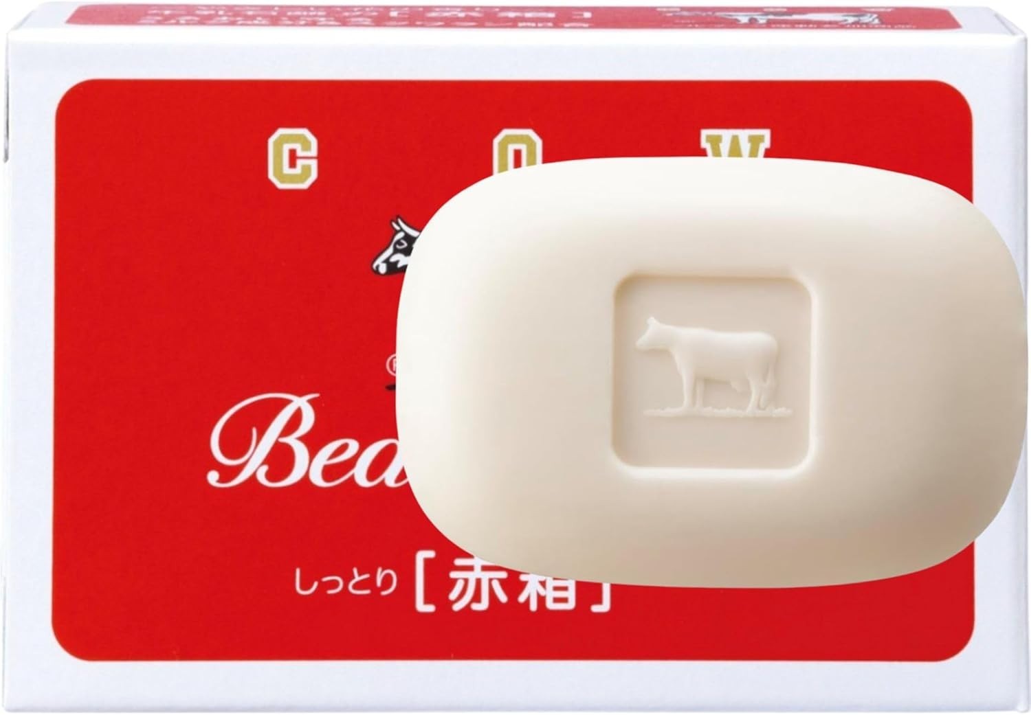 [COW BRAND] Beauty Bar Soap RED Milk Soap 85g pack 3 – Ship from Japan