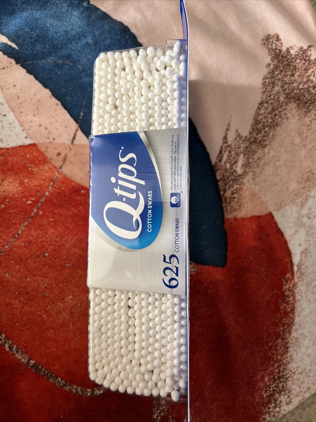 QTIPS Q-TIPS Q-TIP COTTON SWABS 625 count AUTHENTIC GENUINE ORIGINAL