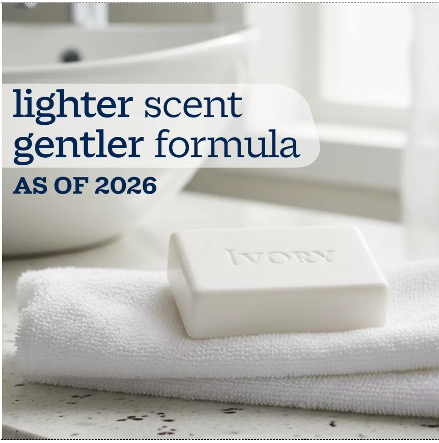 Ivory Gentle Phthalates-Free and Paraben-Free Bar Soap – Original Scent – 3.17oz