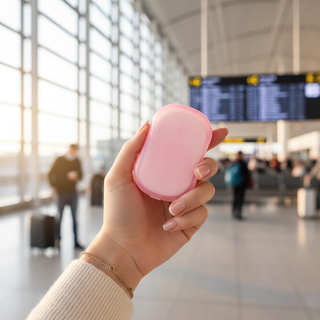 Disposable Soap Sheets Paper 5 Boxes Hand Cleaner Fragrance Mini Soap Paper for