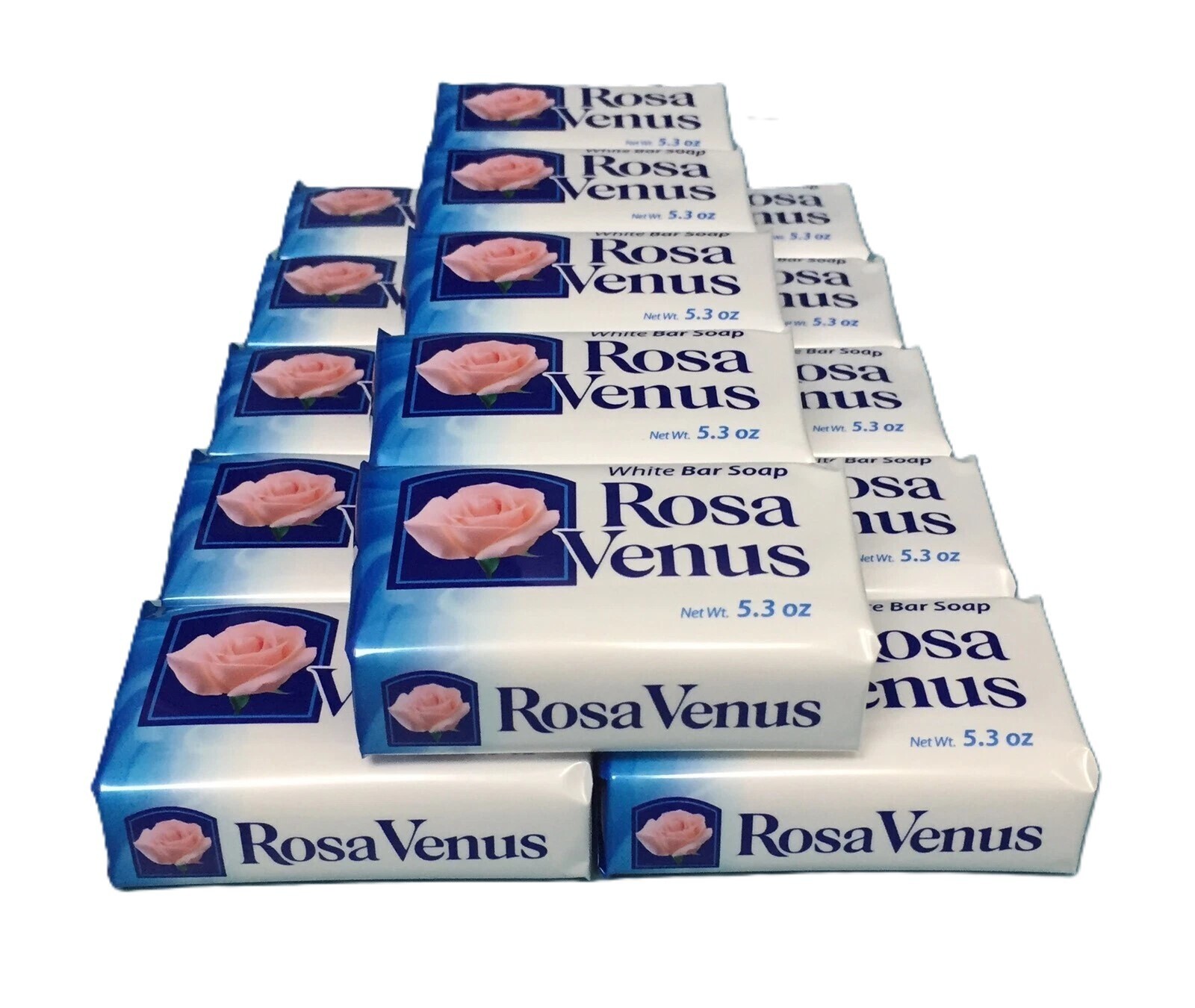 Jabon Rosa Venus Rosado Classic 150g / 5.3 oz Soap Bar 6,8,10,12,15,20 or40 Pack