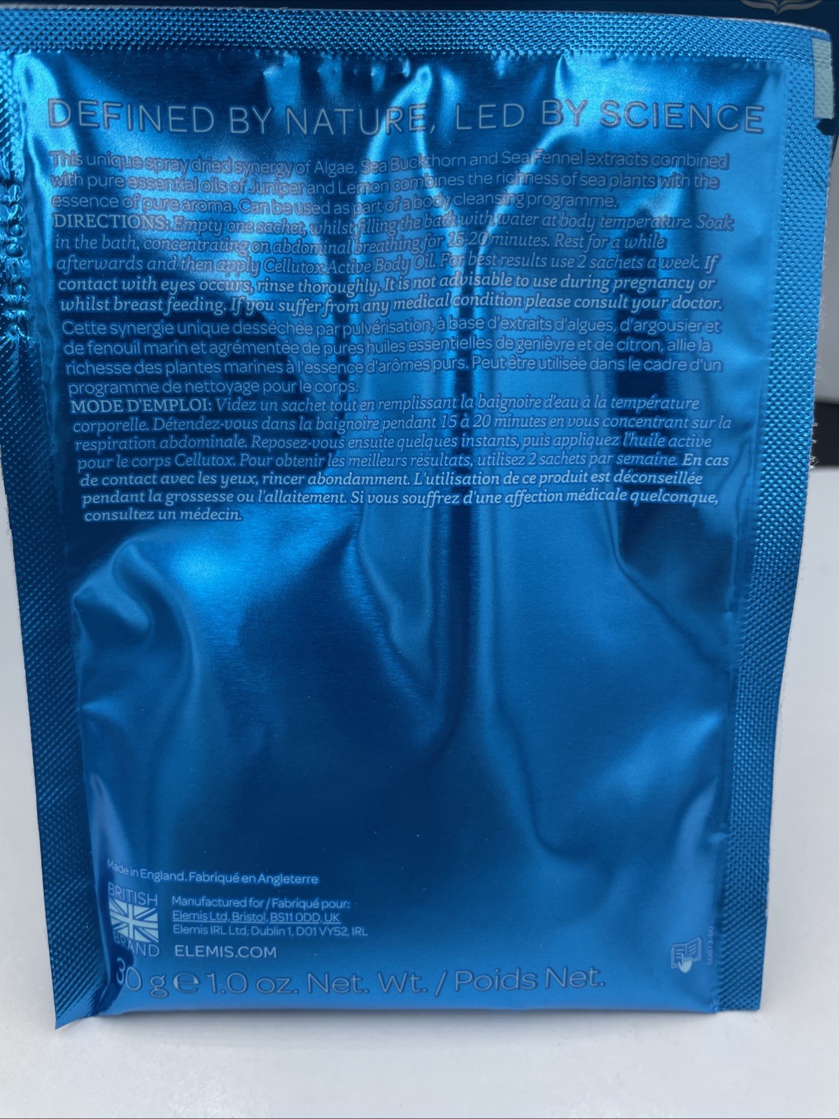 Elemis Cellutox Herbal Bath Synergy 300g 10.6 fl oz 10 Sachets NEW GENUINE