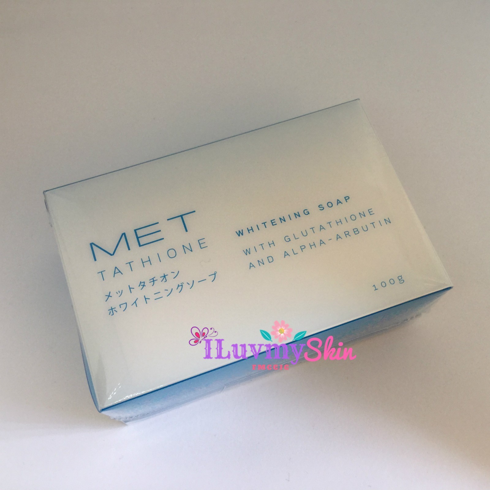 Met Tathione Whitening Soap with Glutathione and Alpha-Arbutin (100g)