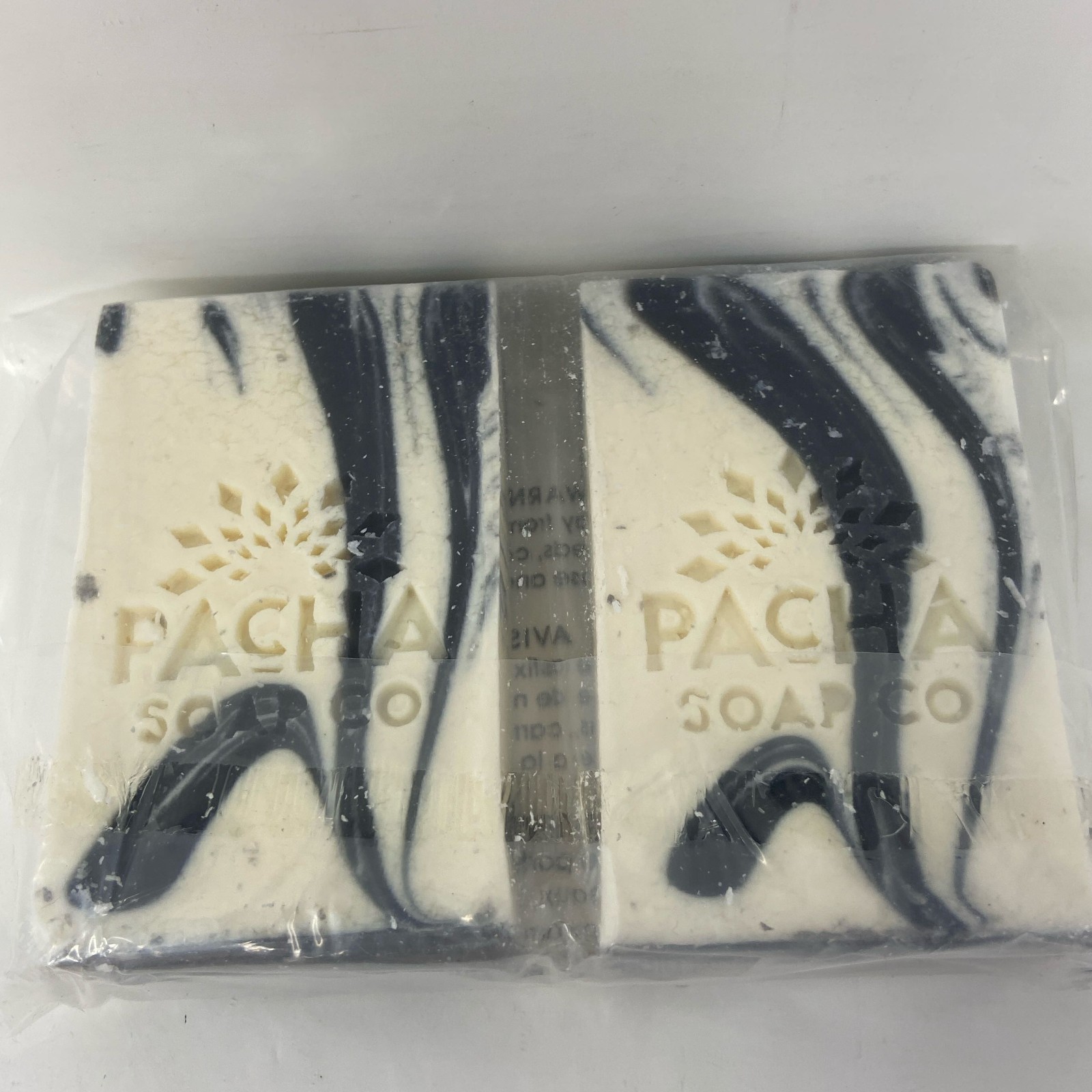 Pacha Soap Co. Clarifying Charcoal Bar Soap 2-Pack, 4 oz each