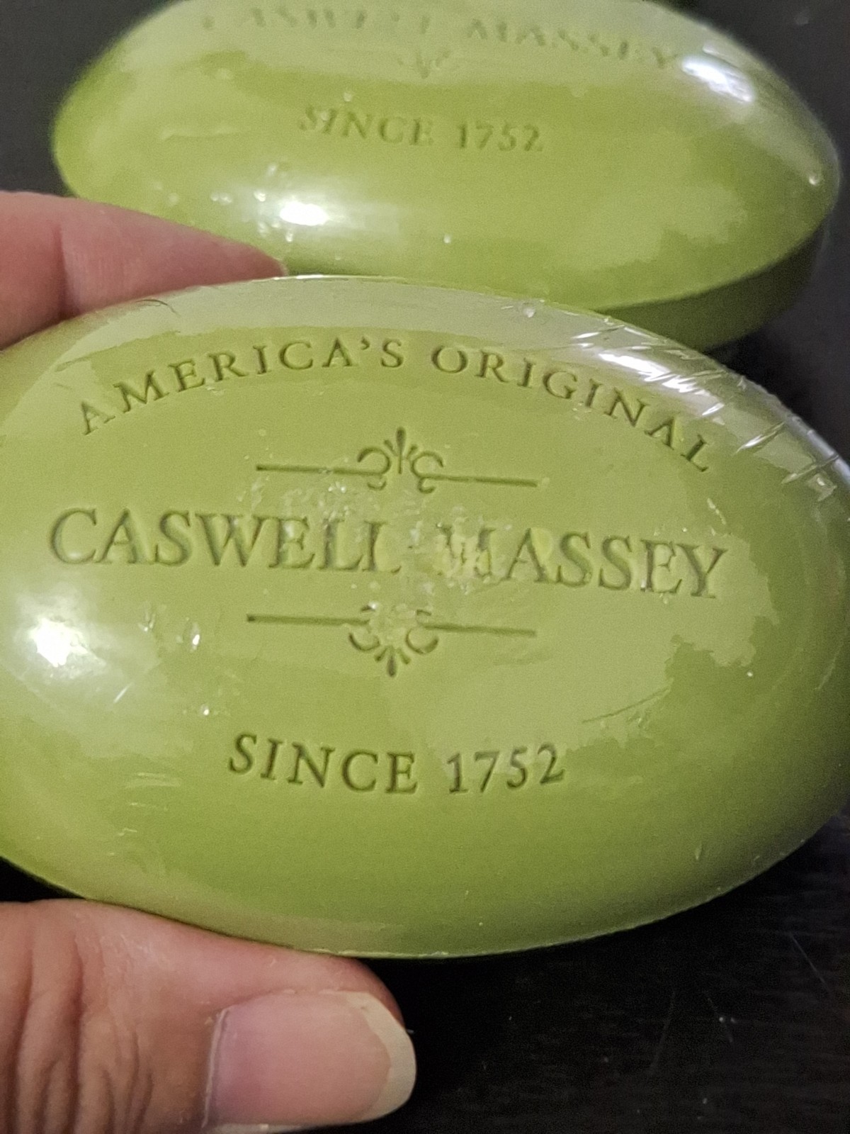 Caswell-Massey Unknown Scent Bath Soap Set Of 3 Bars 5oz Luxury Gift Set NEW