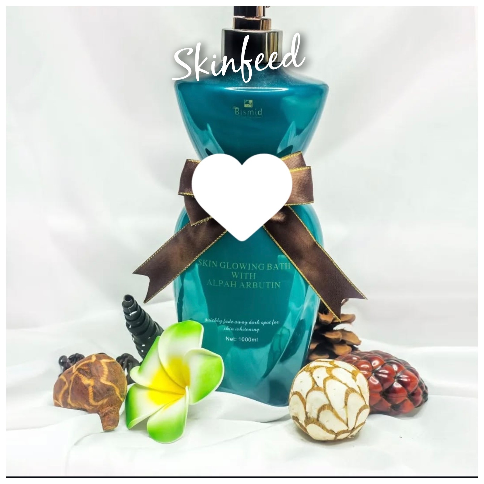 Bismid Alpha Arbutin Bath/Body Wash Made With Natural Ingredients 1000ml